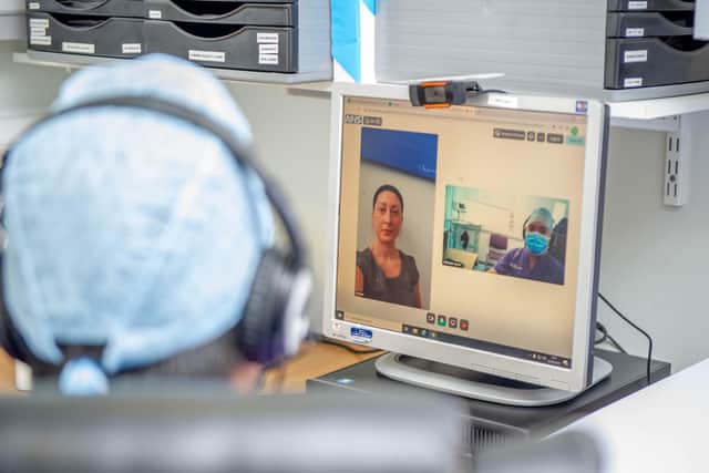 Telemedicine equipmen
Picture: Habibur Rahman
