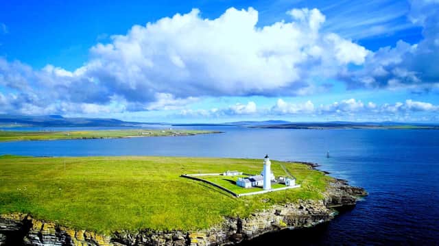 You could stay in a remote lighthouse cottage in a picture-perfect location on a remote island clifftop.