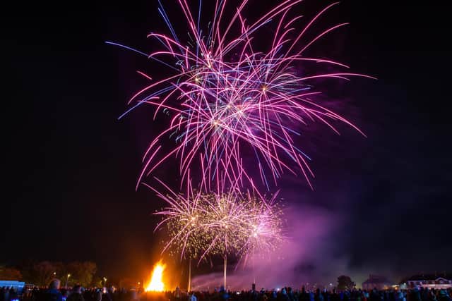 People from across the region descended onto the grounds of HMS Sultan on Thursday evening for a night of excitement, bonfire and fireworks.
Pictured - HMS Sultan Fireworls
Photos by Alex Shute