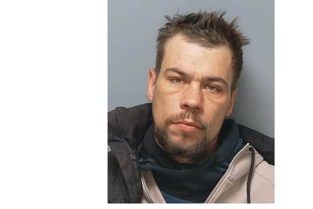 Jailed: Luke Rawson. Pic Hants police