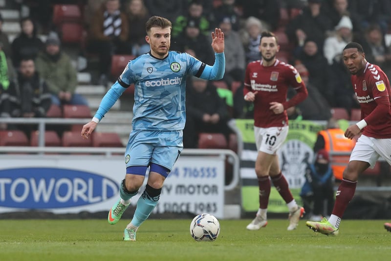 Forest Green raided Greenock Morton to snap up Cadden on a free transfer in July 2019.
Previously at Airdieonians, Livingston and Ayr, his Scottish Championship displays brought him to Hughes’ attention following 10 goals in 30 matches.
That ensured the left winger came to League Two, with Cadden a fixture in Rovers’ team over the next two seasons, making 87 appearances and scoring 10 times.
In July 2022, he joined newly-relegated Barnsley on a free transfer, and, like Liam Kitching, featured in their League One play-off final defeat to Sheffield Wednesday last month.
His maiden Oakwell campaign would see the Scot total 43 appearances and net six times, playing primarily as a left wing-back.
Picture: Pete Norton/Getty Images