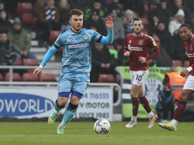 Forest Green raided Greenock Morton to snap up Cadden on a free transfer in July 2019.
Previously at Airdieonians, Livingston and Ayr, his Scottish Championship displays brought him to Hughes’ attention following 10 goals in 30 matches.
That ensured the left winger came to League Two, with Cadden a fixture in Rovers’ team over the next two seasons, making 87 appearances and scoring 10 times.
In July 2022, he joined newly-relegated Barnsley on a free transfer, and, like Liam Kitching, featured in their League One play-off final defeat to Sheffield Wednesday last month.
His maiden Oakwell campaign would see the Scot total 43 appearances and net six times, playing primarily as a left wing-back.
Picture: Pete Norton/Getty Images
