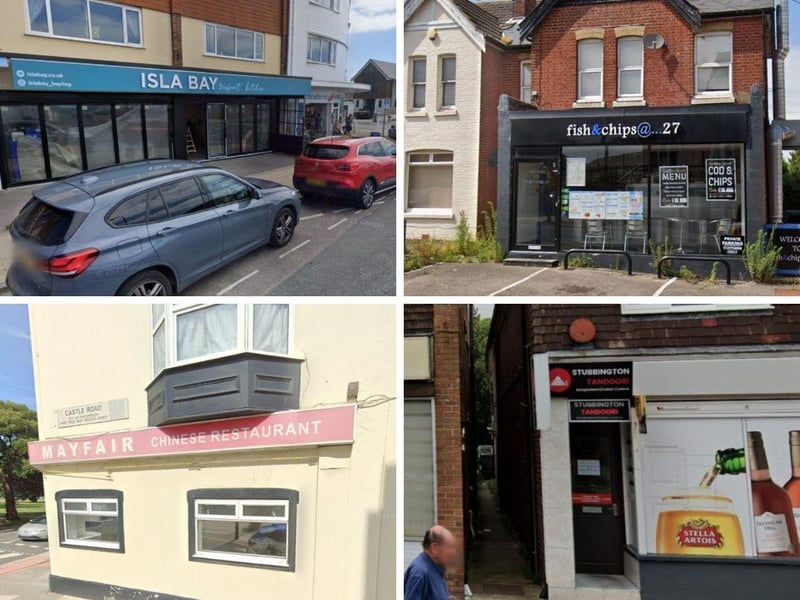 The following food hygiene ratings were released in January by the Food Standards Agency.
