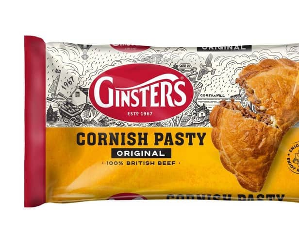 Ginsters Original Cornish Pasty 100% British Beef