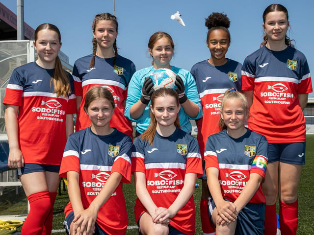 New Milton Town U14s. Picture: Alex Shute