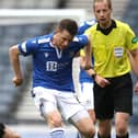 St Johnstone striker Guy Melamed.  Picture: Jeff Holmes/PA Wire