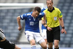 St Johnstone striker Guy Melamed.  Picture: Jeff Holmes/PA Wire