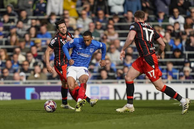 Cohen Bramall made 12 appearances for Pompey in the second half of last season.