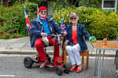 Richard Wilson (84) and Ann Wilson (75) at the Portsmouth Cathedral street party. Picture: Mike Cooter (050622)