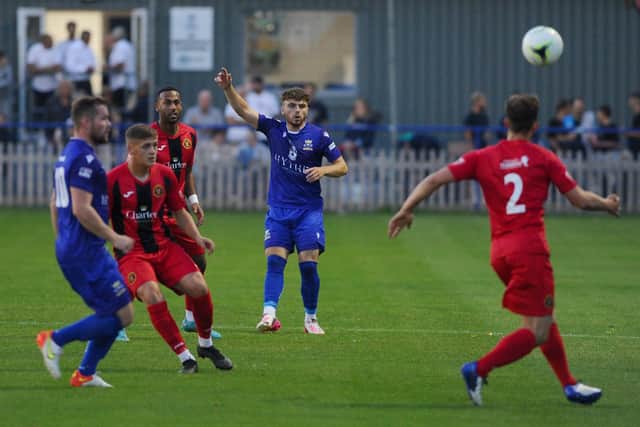 Baffins Milton Rovers v Winchester City. Picture: Sarah Standing