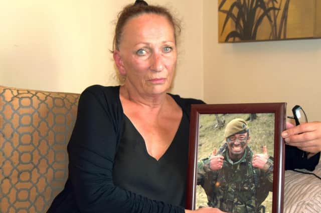 Viv Johnston, mother of special forces hero Danny Johnston, has accused the government of having 'blood on its hands' over the nation's veteran suicide crisis
Photo: Tom Cotterill