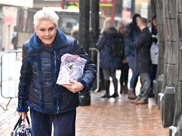 Broadcasting veteran Angela Rippon