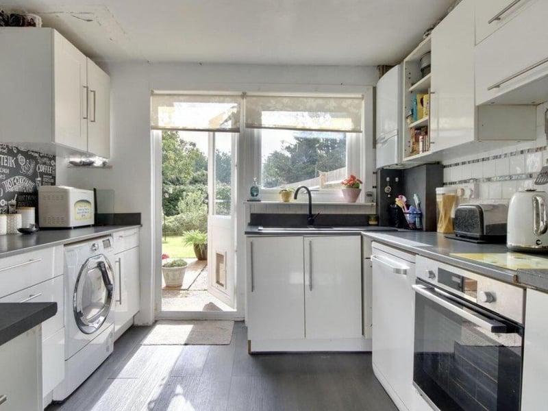 This home is perfect for a family as it is spacious and comes with a good-sized garden.