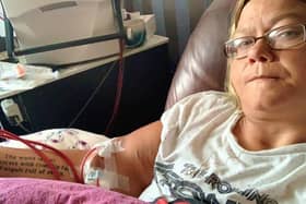 Mum-of-one Emma Bone, 37, of Westbourne, has been told by government to isolate for 12 weeks as she has end-stage kidney disease and is at risk if she caught Covid-19. Picture: Emma Bone