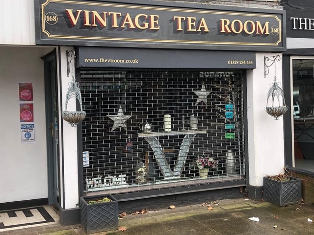 A Fareham restaurant has been handed a new three-out-of-five food hygiene rating. Vintage Tea Room, at 168 West Street, Fareham was given the score after assessment on October 3, the Food Standards Agency's website shows.