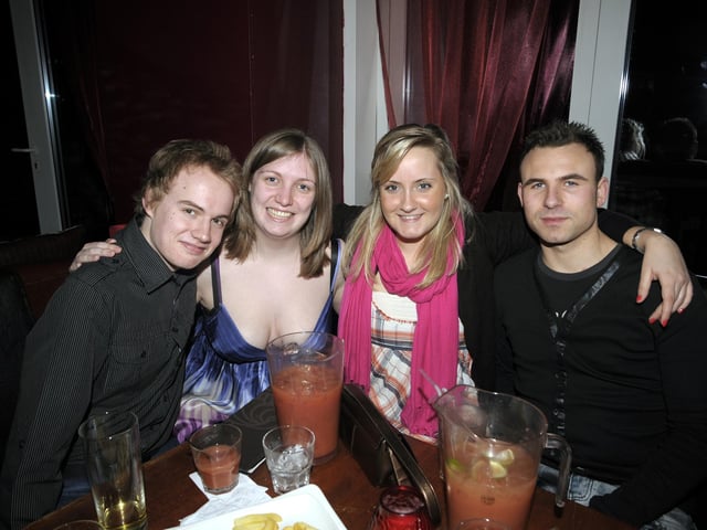 Revellers having a good time at Tiger Tiger in Gunwharf Quays back in the day.