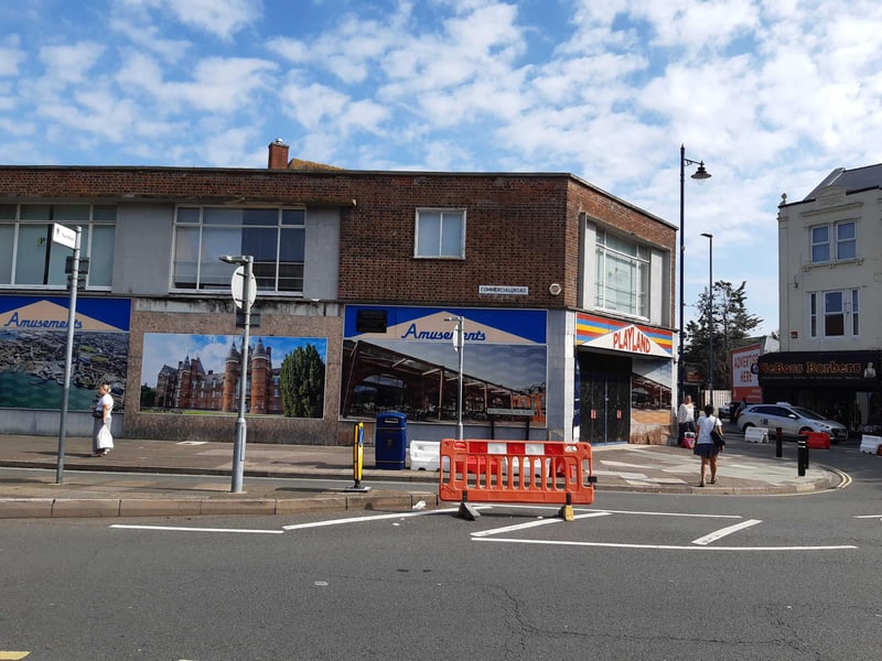 Playlands Amusements is a disused unit on the corner bewteen Commercial Road and Lake Road. Various new uses have been suggested for the building including a city council drop-in centre as part of the City Centre North regeneration scheme. Photo: Joe Buncle