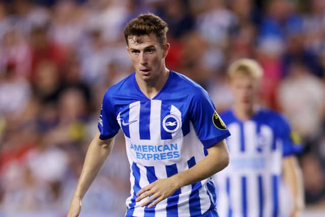 Brighton youngster Jensen Weir has been linked with a move to Pompey Picture: Mike Stobe/Getty Images