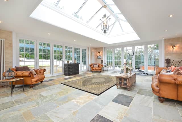 This huge £3.2m, five-bedroom Portsdown Hill home in Portsmouth is up for grabs in an online raffle. Its owner, a businessman in his 50s, is offering tickets for £10. A winner will be revealed on December 24, 2020 if enough tickets are sold to meet the asking price. Picture: Winton House