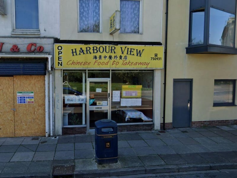 Rated 1: Harbour View Chinese at 15 Queen Street, Portsmouth; rated on October 23. Its hygienic food handling and cleanliness of facilities were generally satisfactory. It recived a rating of 1 as its management of food safety required major improvement