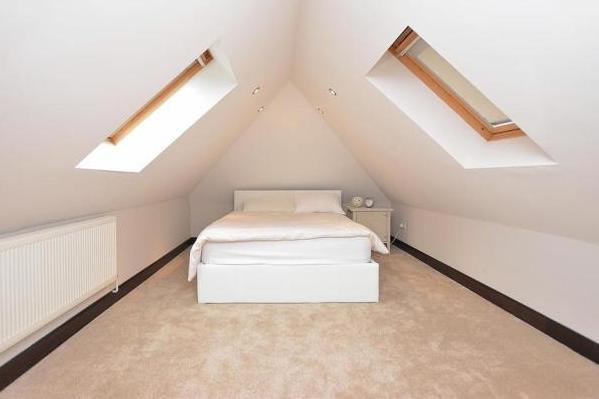 The fourth bedroom is on the second floor of the property. It offers plenty of versatility to make it your own