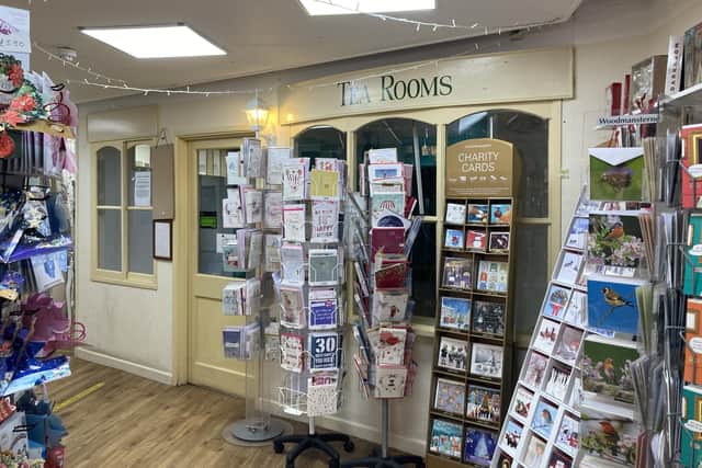 The Bay Tree Tea Rooms in Bay Tree Walk, The Square, Wickham 
