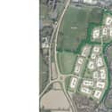 A planning inquiry is being held into plans for 375 homes off Newgate Lane