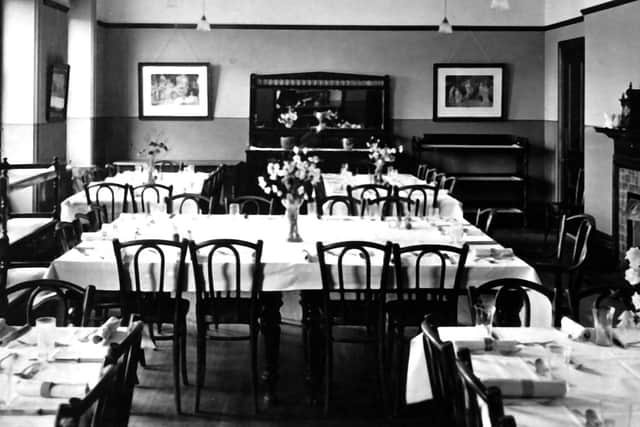 The dining room at the hostel at Milton. Picture: Robert James.