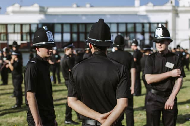 New police officers at the Attestation Ceremony, Southwick Park, Portsmouth
