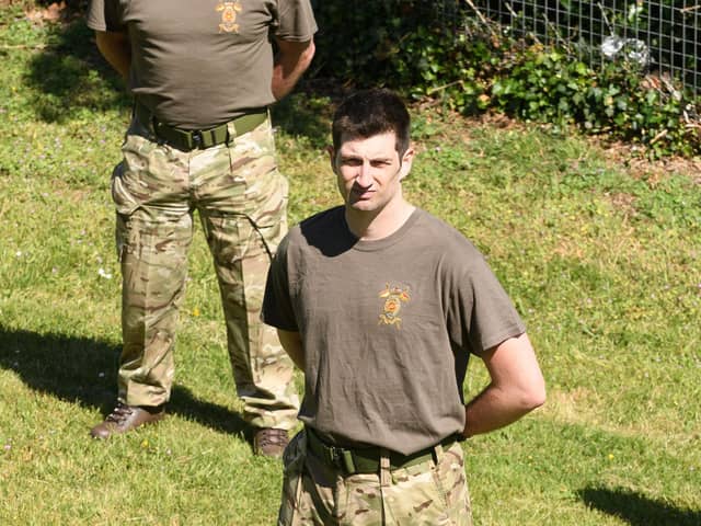 Defence correspondent for The News and army reservist, Tom Cotterill.

Picture: Keith Woodland (050621-4)