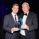 Dan Gifford was presented with the Academy Player of the Season on Sunday evening. Picture: Robin Jones/Portsmouth FC