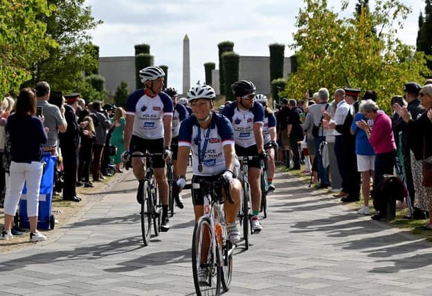 Hampshire Police Federation joined riders from around the country on the Police Unity Tour to remember fallen colleagues