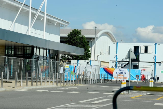 Aldi in development at The Pompey Centre retail park in Portsmouth.
Picture: Sarah Standing