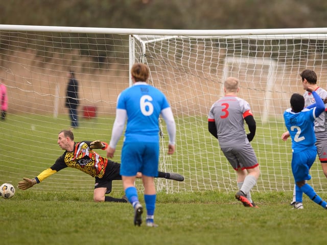AC Copnor score. Picture: Keith Woodland