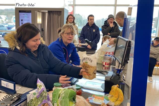 People with learning disabilities enjoy real-time work experience in the community-minded superstore