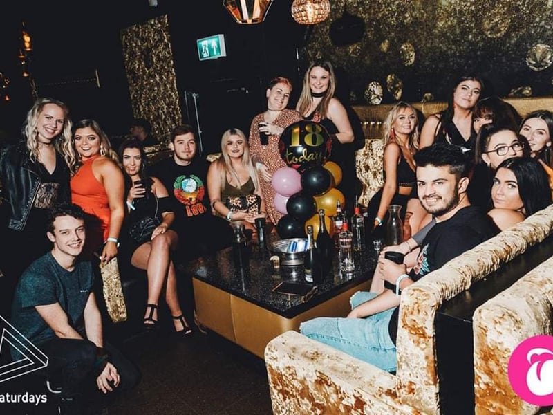 Clubbers at Face on the floor in Pryzm in 2019.