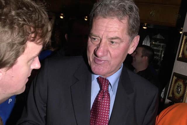 Milan Mandaric talks to me in the Newcombe Arms in Fratton in April 2001 | Picture: The News