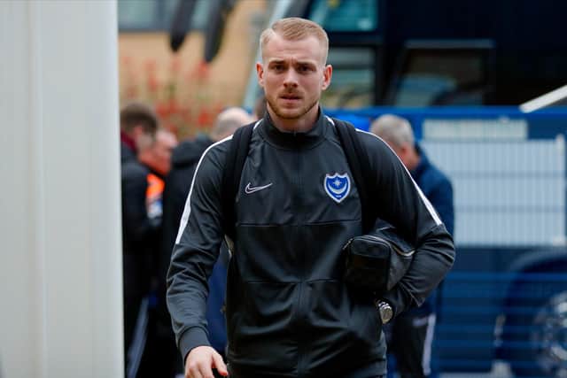 Jack Whatmough was omitted from Pompey's squad for last night's 2-2 draw with Fleetwood. Picture: Simon Davies/ProSportsImages