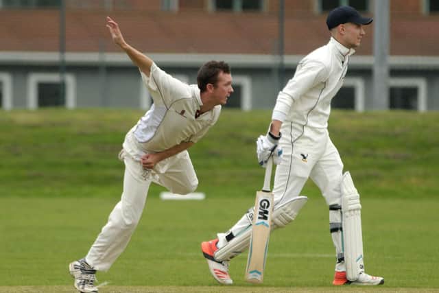 Paul Hungerford claimed three wickets for Portsmouth 2nds against Havant 2nds. Pic Mick Young