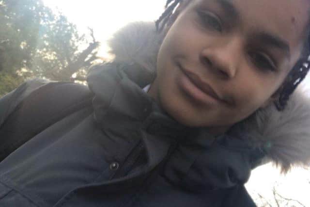 Missing Jaiden. Pic Hants police
