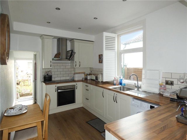 A two bedroom terraced house in Manor Park Avenue, Portsmouth, has gone on sale for £240,000. It is listed by Leaders Sales, Portsmouth.