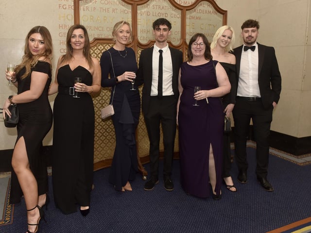 It was a fantastic atmosphere as businesses across a number of industries and sectors celebrated each other's success.  Picture: Sarah Standing (270325-1144)