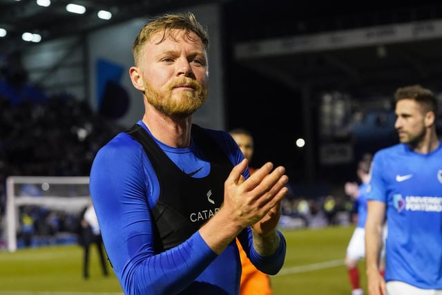 Pompey Appearances: 17; Pompey goals: 5; When contract expires: 2022 (still in negotiations).