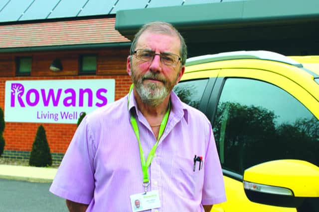 Rowans Hospice volunteer Phil Totham