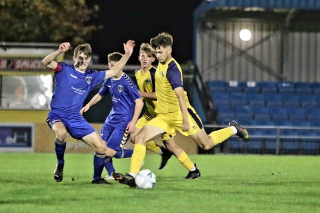 Christian Bennett struck his seventh goal in this season's FA Youth Cup. Picture: Tom Phillips