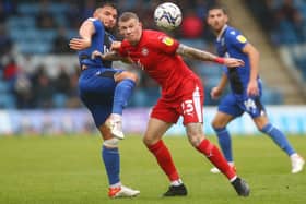 Wigan climbed to the top of the League One table with a 2-0 victory over Gillingham   (Photo by Jacques Feeney/Getty Images)