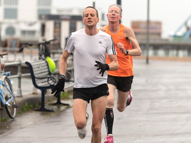 Competitors in the Southsea parkrun. Picture: Keith Woodland (010421-25)