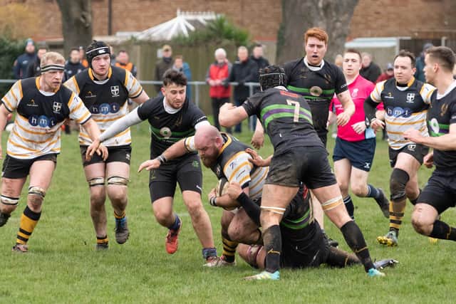 Action from Portsmouth's home loss to Weybridge Vandals. Picture: Duncan Shepherd.
