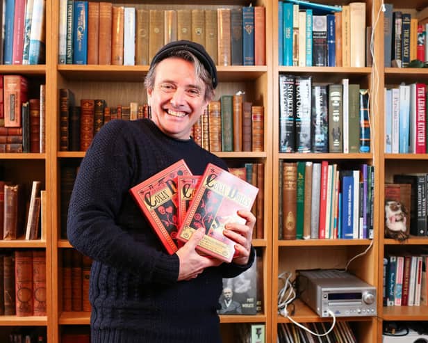 Author Matt Wingett has compiled a book of the Sherlock Holmes creator's early works, Conan Doyle's Southsea Stories and Beyond.
Picture: Chris Moorhouse (jpns 291122-13)