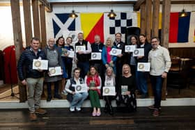 Hampshire Fare members who were acknowledged for their 5 and 10+ year anniversaries